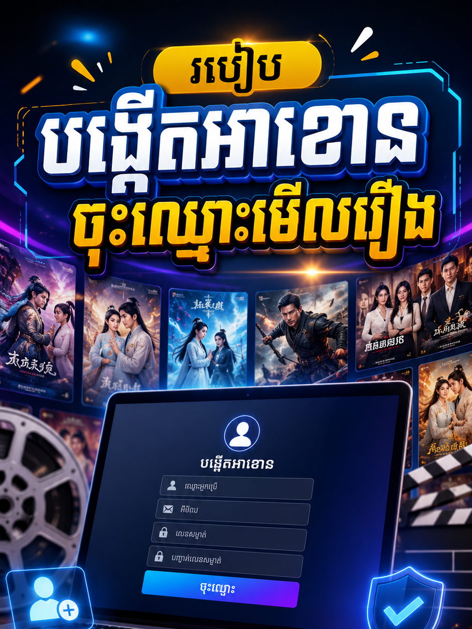 របៀបចុះឈ្មោះមើលរឿង