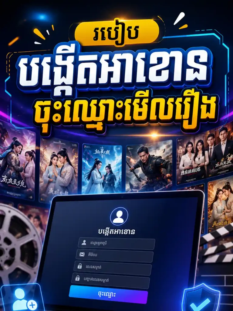 របៀបចុះឈ្មោះមើលរឿង